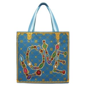 Brighton Glittering Love Canvas Tote Bag